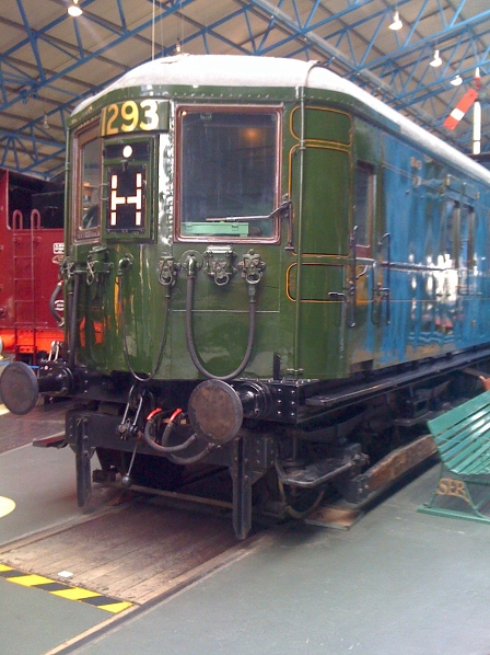 © Darren Hayman Noch ein grüner Zug im National Railway Museum